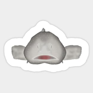 Blobfish - Fish Head Sticker